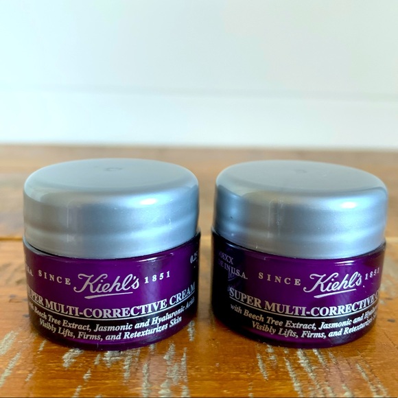 2pk Kiehl’s Super Multi-Corrective Cream - Picture 1 of 3